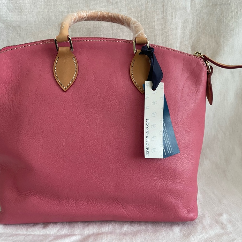 Dooney & Bourke Hot Pink Satchel - Picture 7 of 7